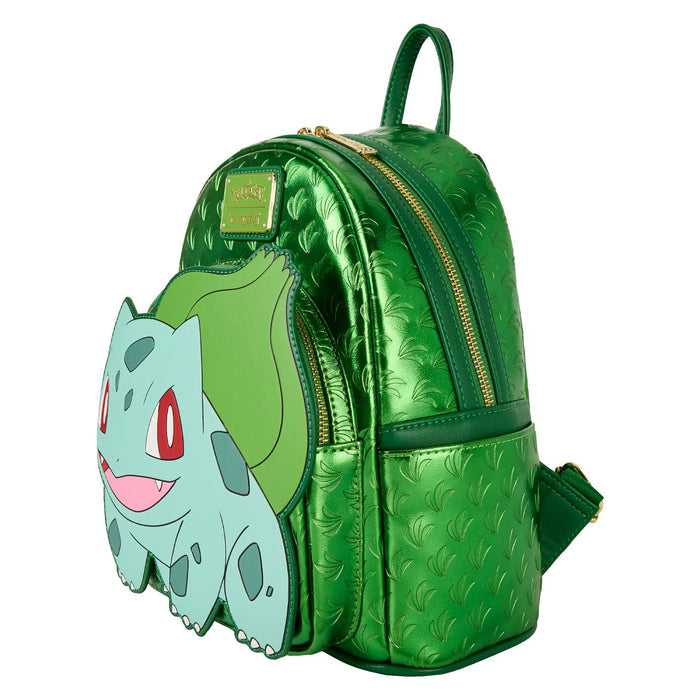 Loungefly Pokemon Bulbasaur (Metallic) Mini Backpack