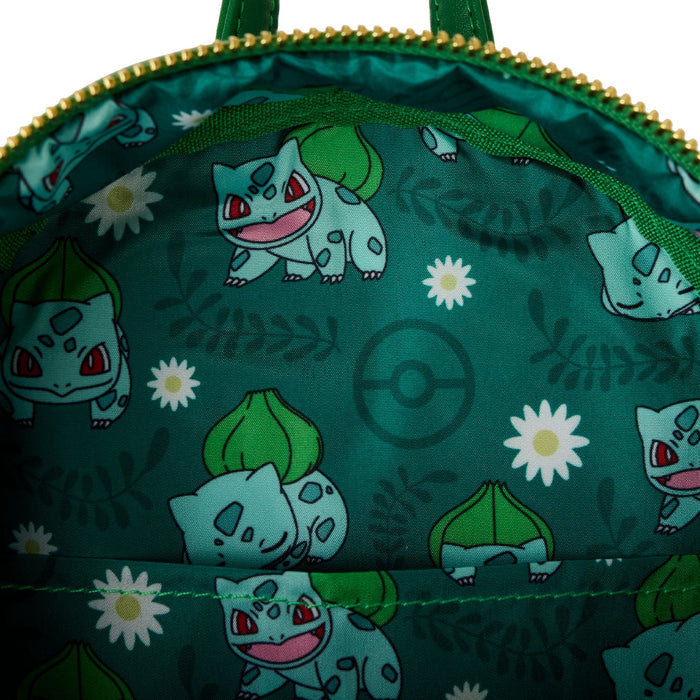Loungefly Pokemon Bulbasaur (Metallic) Mini Backpack