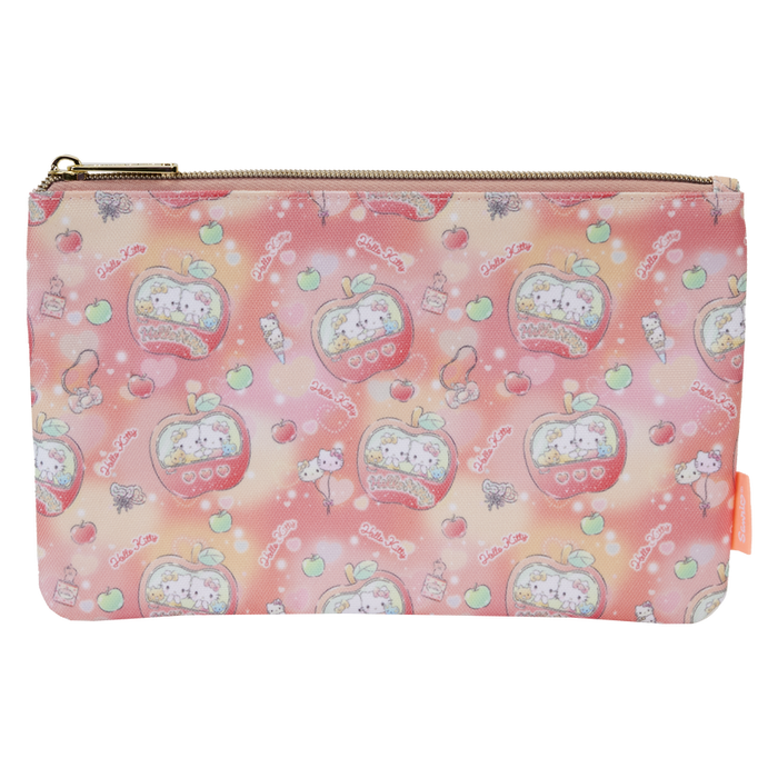 Loungefly Sanrio Hello Kitty and Friends Carnival AOP Nylon Zipper Pouch