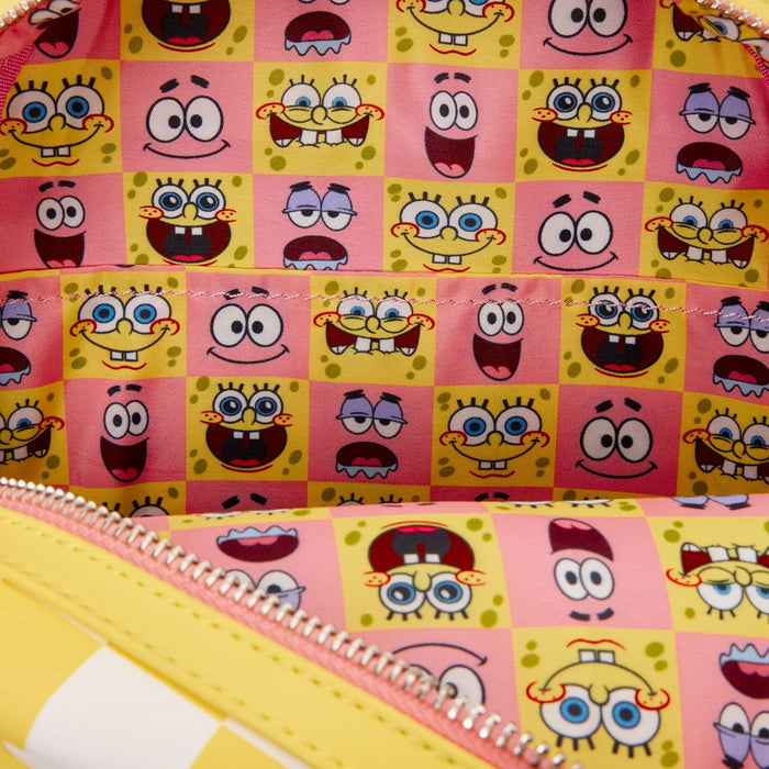 Loungefly Spongebob Squarepants and Patrick Star Checkered Mini Backpack PRE SALE (August 2026)