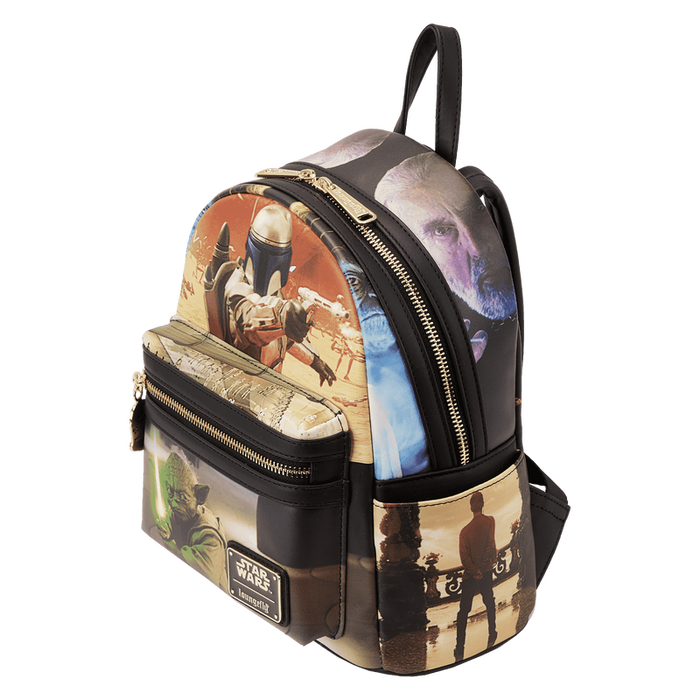 Loungefly Star Wars Episode 2 Attack of the Clones Scene Mini Backpack