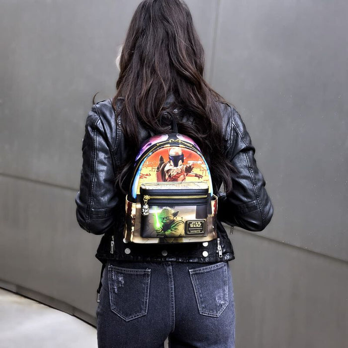 Loungefly Star Wars Episode 2 Attack of the Clones Scene Mini Backpack