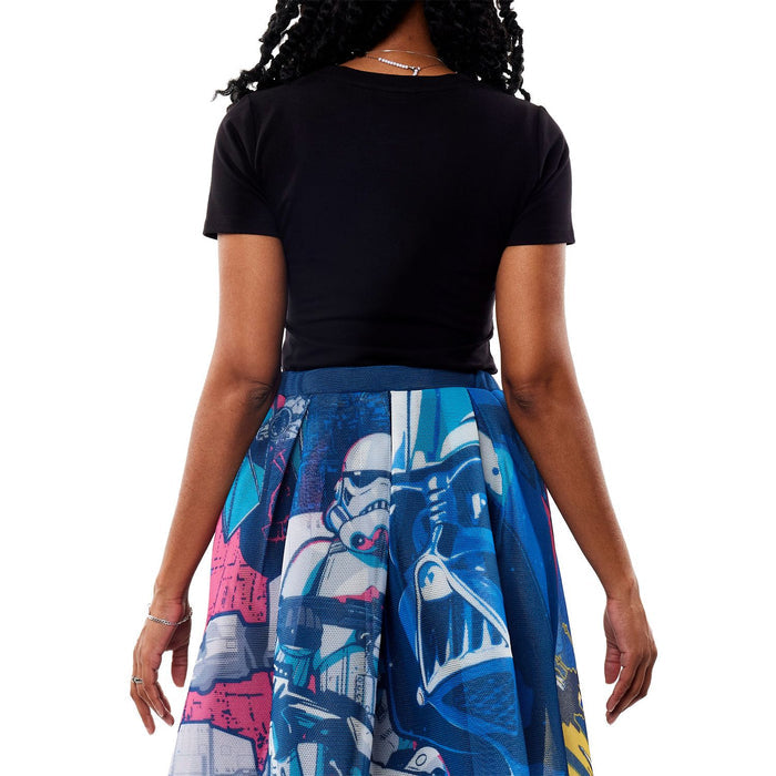 Loungefly Stitch Shoppe Star Wars Logo Ariana Top