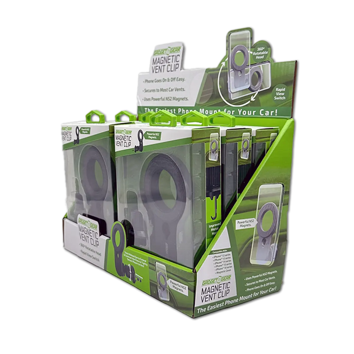 MagSafe® Magnetic Phone Mount - 6 Pieces Per Retail Ready Display 25555 GADGET GEAR