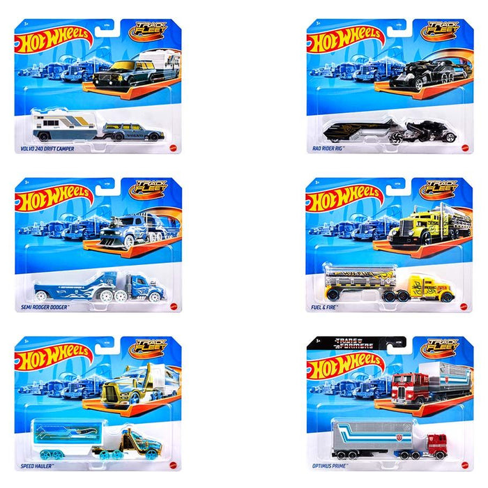 Mattel Hot Wheels Track Fleet