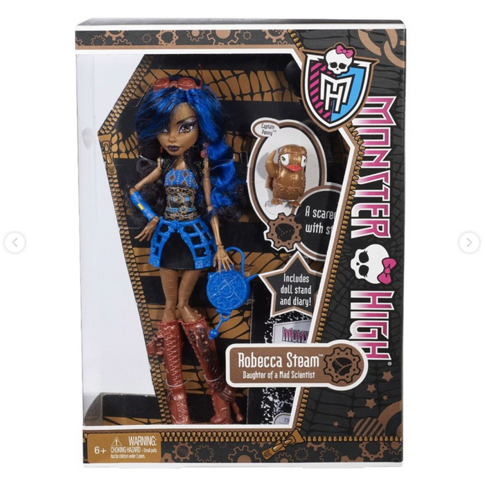 Mattel Monster High Creeproduction Robecca Steam