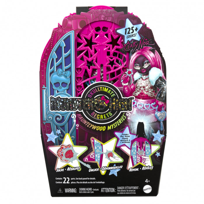Mattel Monster High Skulltimate Series Hauntlywood Mysteries Catty Noir