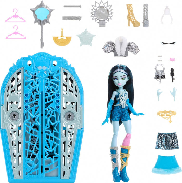 Mattel Monster High Skulltimate Series Hauntlywood Mysteries Frankie Stein