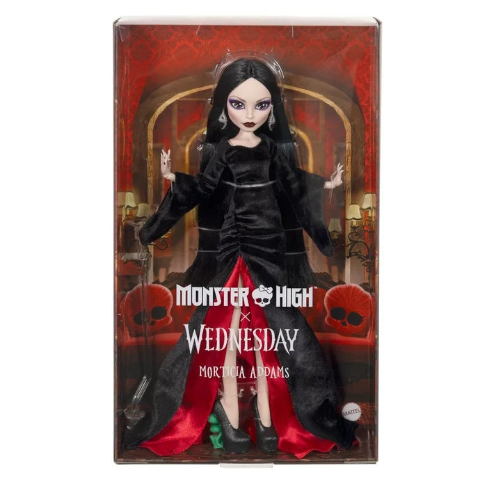 Mattel Monster High X Wednesday Morticia Addams