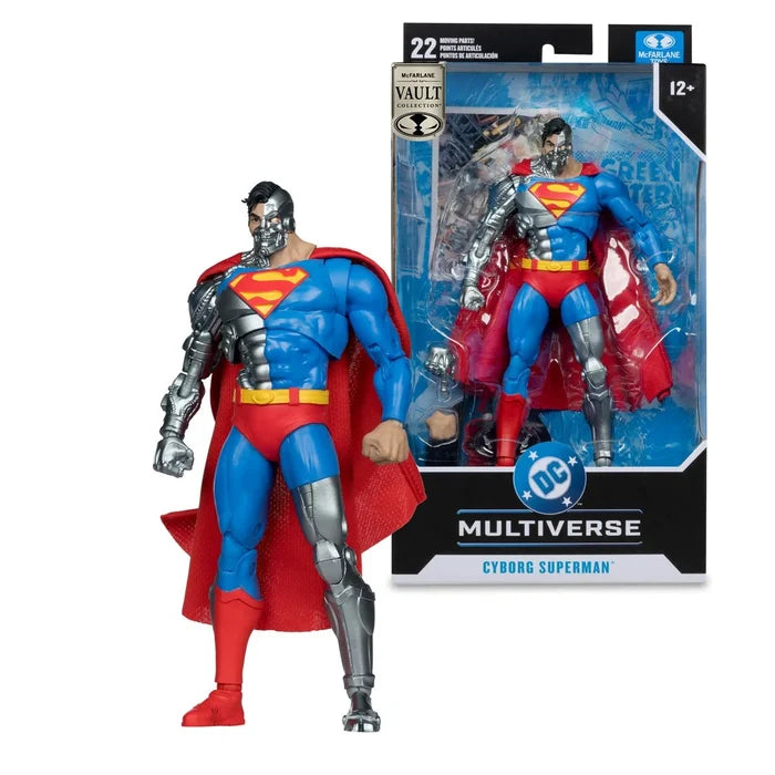 McFarlane Toys DC Multiverse Vault Collection Cyborg Superman PRE SALE (November 2026)
