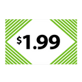 Merchandising Fixture - $1.99 Retail Tag 25 Per Pack 978320 NOVELTY INC