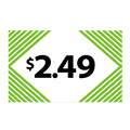 Merchandising Fixture - $2.49 Retail Tag 25 Per Pack 978330 NOVELTY INC