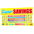 Merchandising Fixture - 3' Merchandising 7 Sign Set 978900 NOVELTY INC