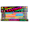 Merchandising Fixture - 3' Merchandising 7 Sign Set 978920 NOVELTY INC