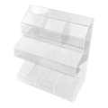 Merchandising Fixture - Acrylic Nine Bin Bulk Display 971620 NOVELTY INC