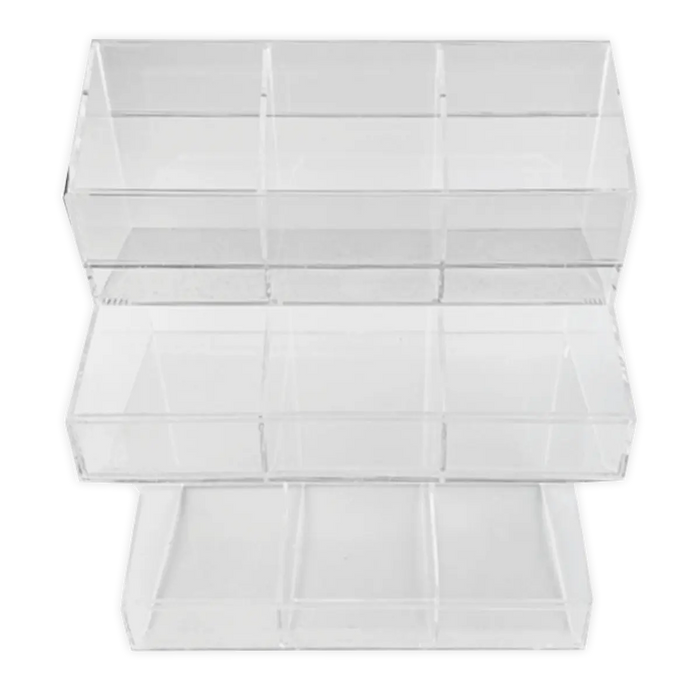 Merchandising Fixture - Acrylic Nine Bin Bulk Display 971620 NOVELTY INC