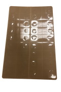 Merchandising Fixture - Adhesive Hang Tabs Sheet - 36 Pieces Per Pack 975230 NOVELTY INC