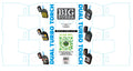Merchandising Fixture - Corrugated Big Bubba Dual Torch 3 Tier Display ONLY 974360 SMOKEZILLA