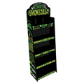 Merchandising Fixture - Corrugated Smokezilla 2 Piece Floor Display End Cap ONLY 976150 SMOKEZILLA