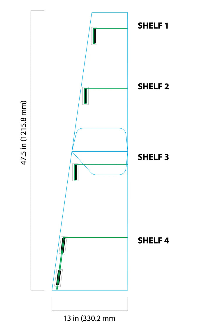 Merchandising Fixture - Corrugated Smokezilla Floor Display ONLY 974760 SMOKEZILLA