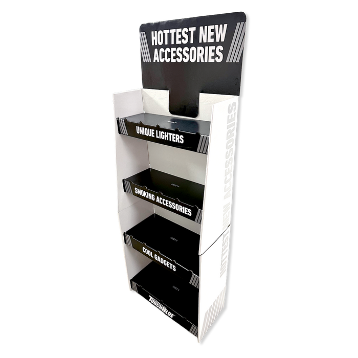 Merchandising Fixture - Corrugated Smokezilla Floor Display ONLY 986590