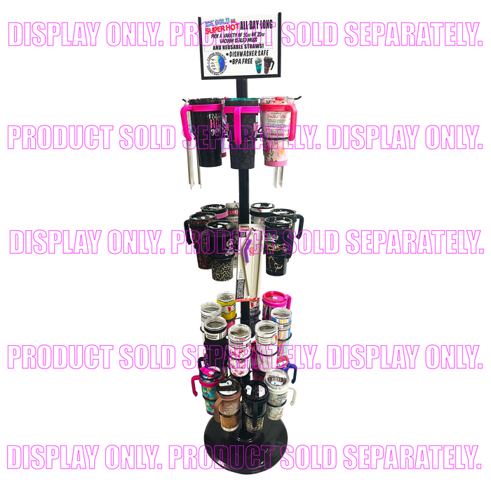Merchandising Fixture - Cup Spinner Rack ONLY 976070 NOVELTY INC