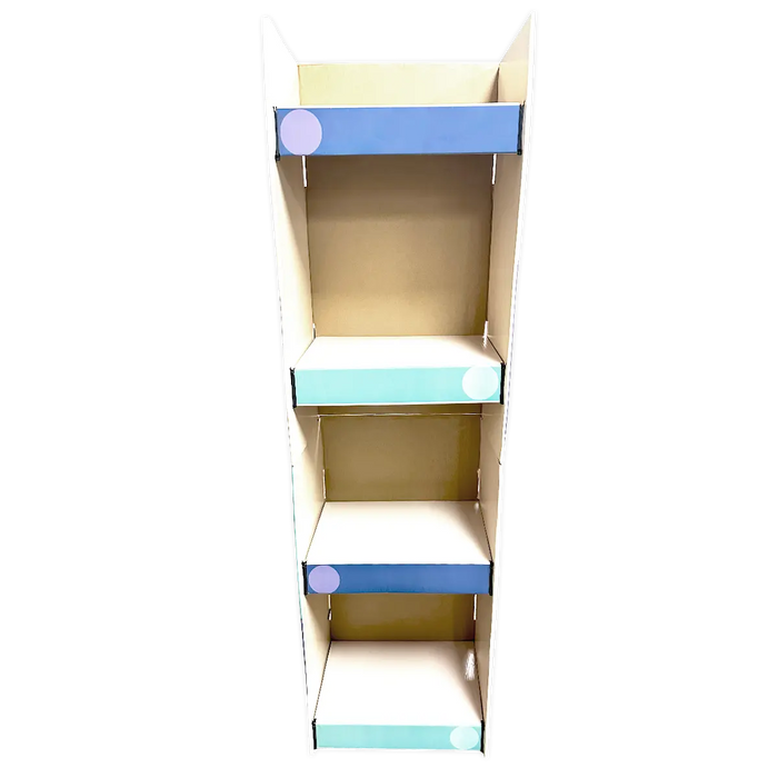 Merchandising Fixture - Generic Corrugated 40 oz Cup Floor Display ONLY 980240 ROUGHNECK