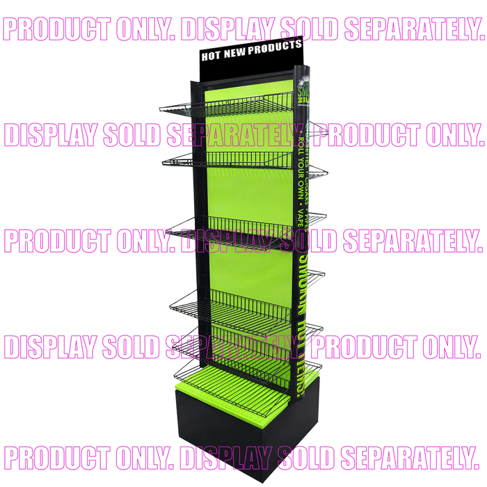 Merchandising Fixture - Smokezilla Spinner Rack Header Sign ONLY 980250 NOVELTY INC