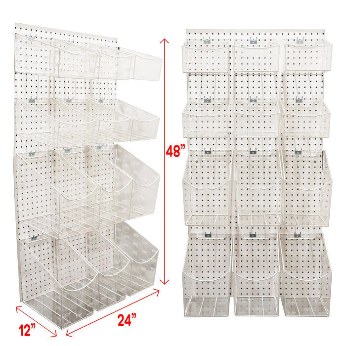 Merchandising Fixture - So Much Fun Clear Toy Bin Kit ONLY 88383 KIPP BROTHERS