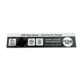 Merchandising Fixture - USB-A to USB-C AC Wall Charger Sign ONLY 979500 NOVELTY INC