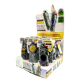 Metal Energy Stone Lighter Case - 12 Pieces Per Retail Ready Display 25847 SMOKEZILLA
