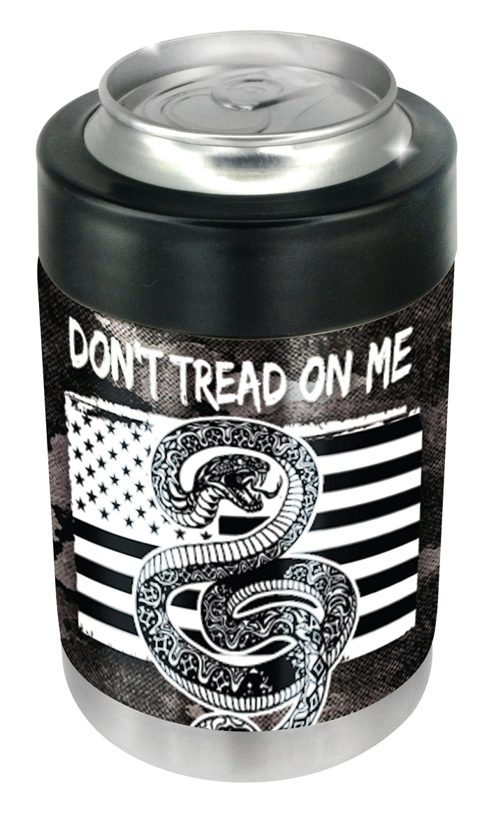 Metal Insulated 12 Oz Can Cooler - 6 Pieces Per Retail Ready Display 22269 ROUGHNECK