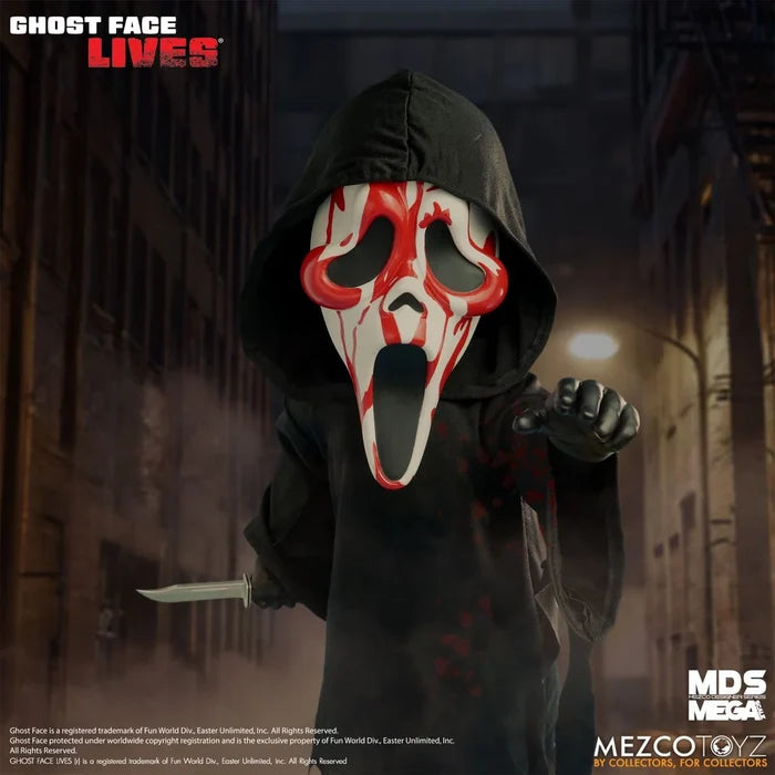 Mezco Toys Ghost Face (Bloody) MDS Mega Scale 15" Doll PRE SALE (November 2026)