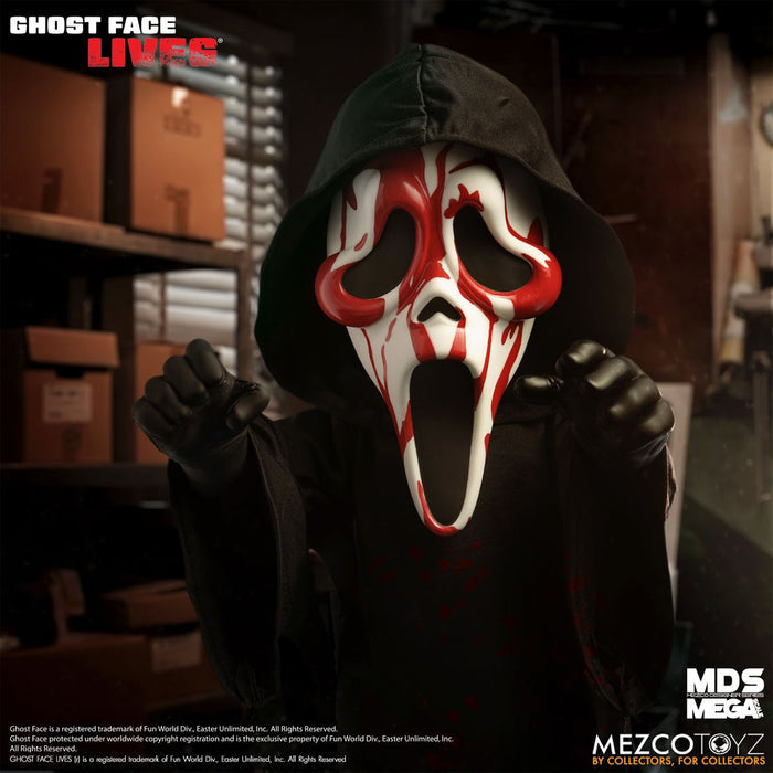 Mezco Toys Ghost Face (Bloody) MDS Mega Scale 15" Doll PRE SALE (November 2026)