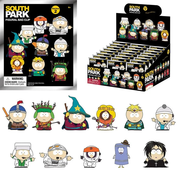 Monogram South Park Series 2 Foam Bag Clips