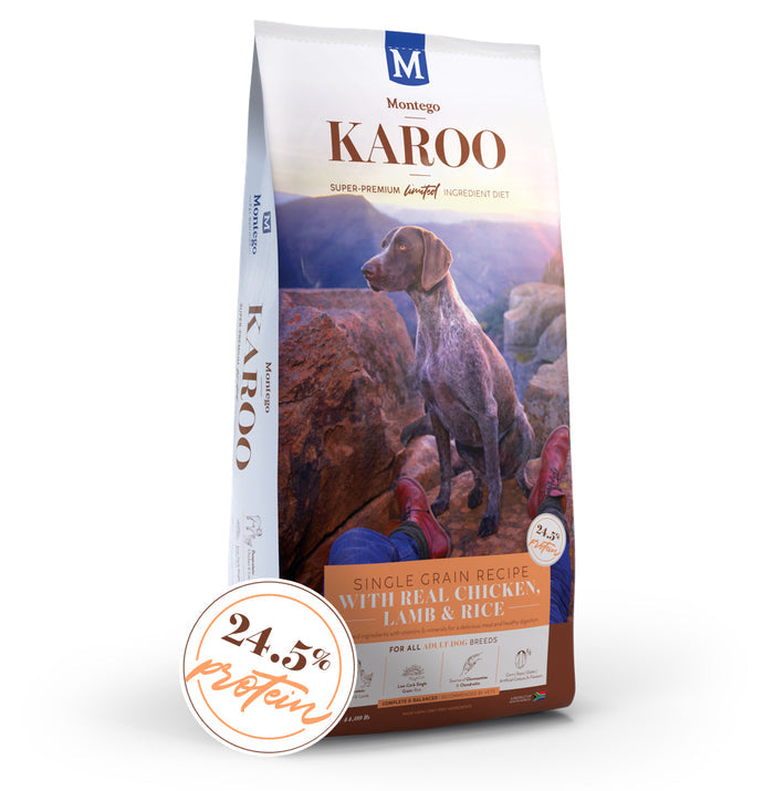 Montego Karoo All Breed Chicken Adult Dog Food 8kg