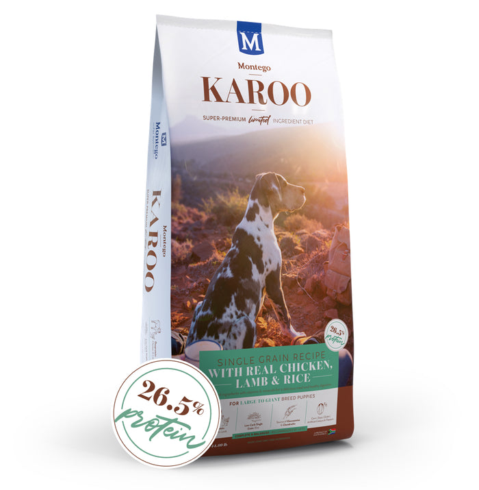 Montego karoo large breed puppy 20kg
