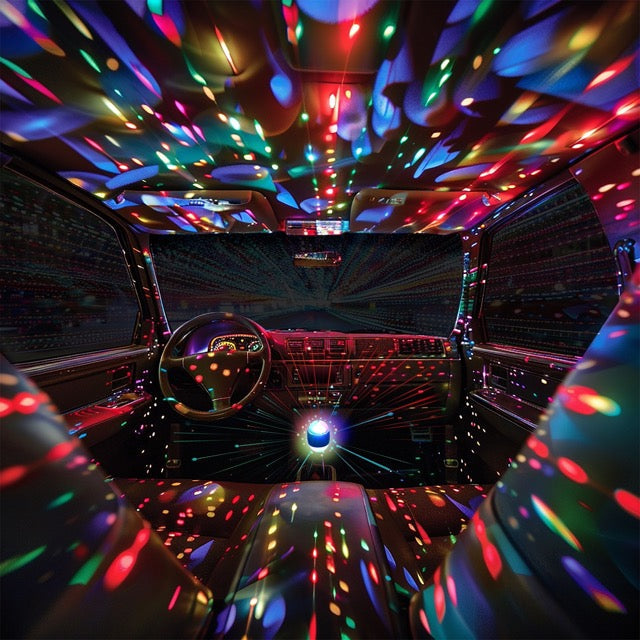 Mood Light USB Double Disco Ball - 6 Pieces Per Retail Ready Display 25344