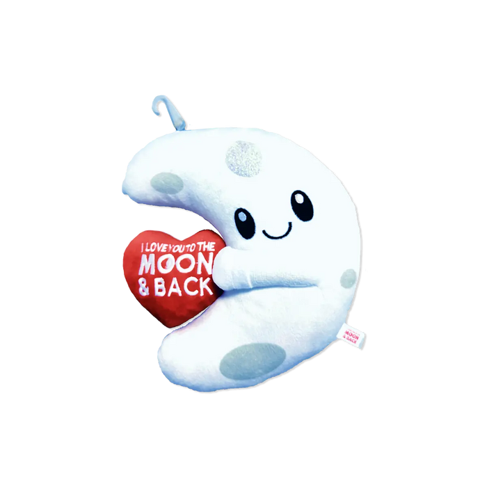 Moon and Back Plush with Merchandising Hang Strip - 6 Pieces Per Pack 25315 NOVELTY INC
