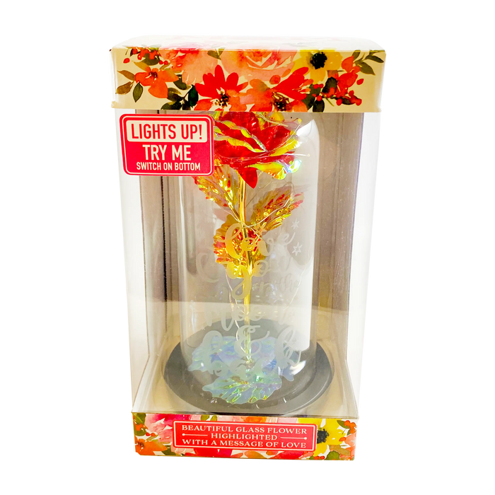 Mother's Day Celebrate Mom Jumbo Glass Keepsake - 2 Pieces Per Retail Ready Display 23338 KIPP BROTHERS