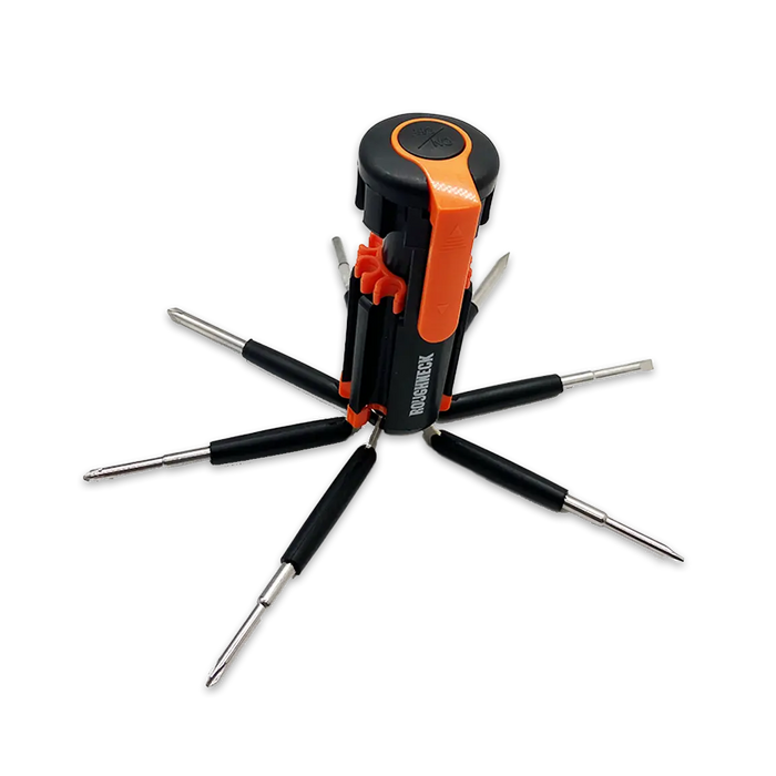 Multi-Tool 8-In-1 with Lights - 6 Pieces Per Retail Ready Display 25116 ROUGHNECK