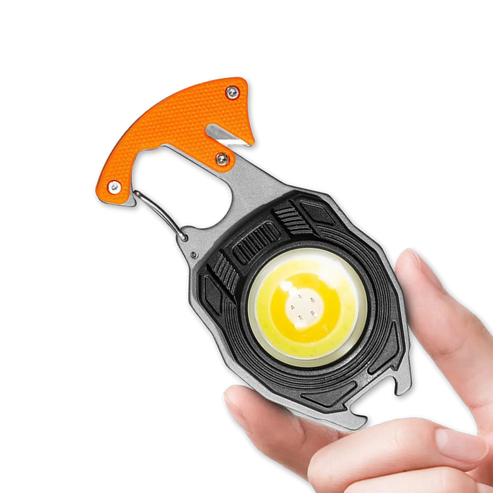 Multi-Tool Survival 9-In-1 with LED Light - 6 Pieces Per Retail Ready Display 24032 ROUGHNECK
