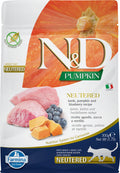 N&D Cat Pumpkin Lamb & Blueberry Adult Neutered 300g