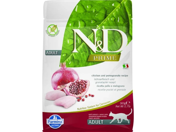 N&D Prime Cat Chicken & Pomegranate Adult 1.5kg