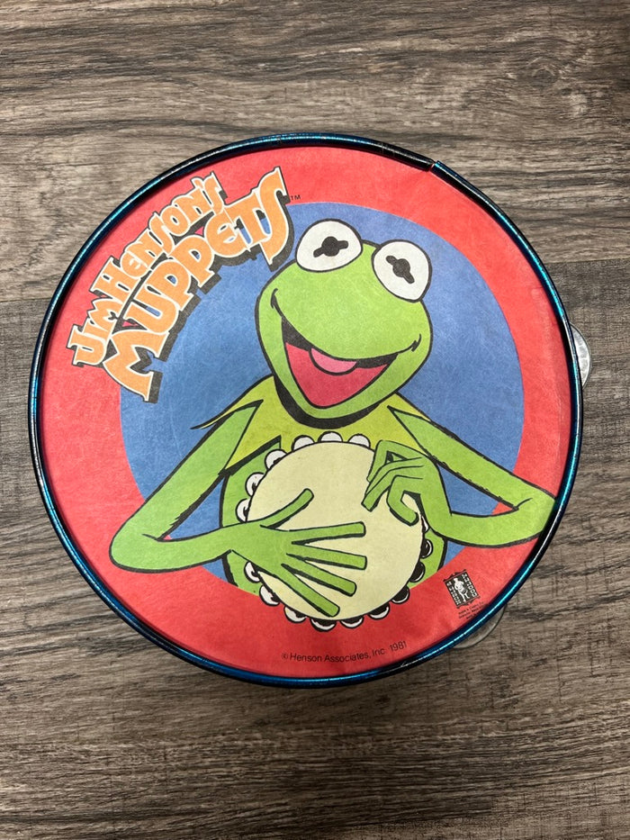 Noble & Cooley The Muppet Sound VINTAGE Kermit Tambourine (1981)