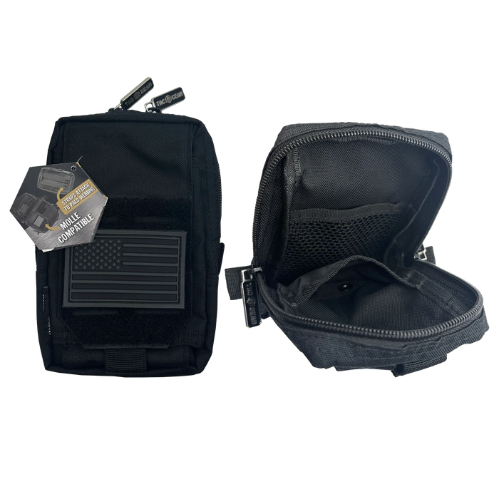 Patriotic MOLLE Small Compartment Pouch - 6 Pieces Per Retail Ready Display 23795 TAC GEAR