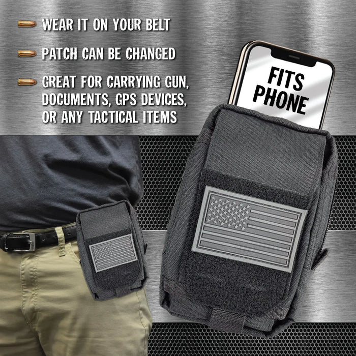 Patriotic MOLLE Small Compartment Pouch - 6 Pieces Per Retail Ready Display 23795 TAC GEAR