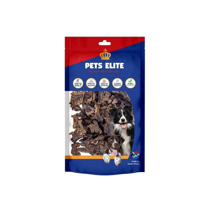 Pets elite liver biltong bite size 720g