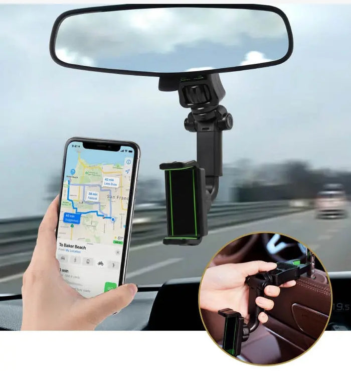Phone Stand with Claw Clip Mount - 6 Pieces Per Retail Ready Display 23717 GADGET GEAR