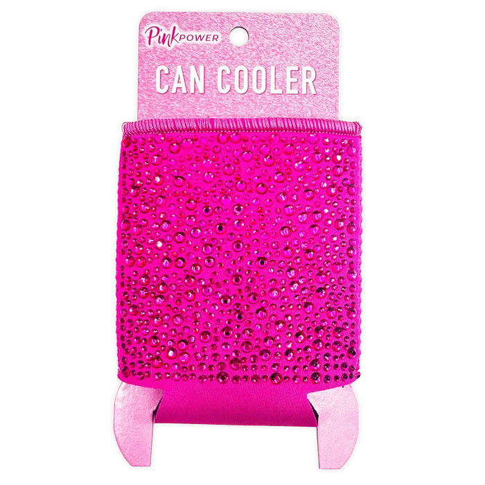 Pink Power Key Chain and Can Cooler Assortment - 18 Pieces Per Retail Ready Display 88528 NOVELTY INC